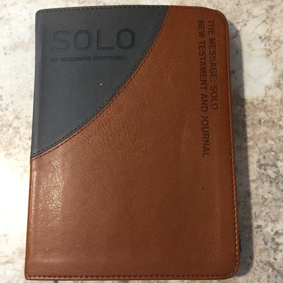 The Message Solo New Testament & Journal -NEW! - Picture 1 of 5